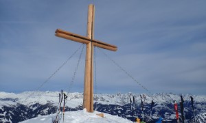 Skitour Reiterkarspitze - Gipfelsieg