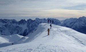 Skitour Reiterkarspitze - Gipfelsieg