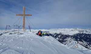 Skitour Reiterkarspitze - Gipfelsieg