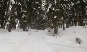 Skitour Öfenspitze 2017 - Aufstieg