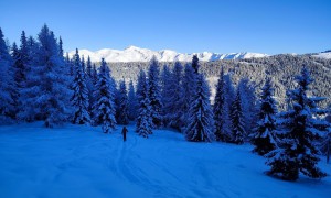 Skitour Öfenspitze - Aufstieg