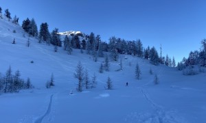 Skitour Öfenspitze - Aufstieg