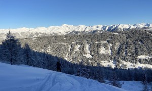 Skitour Öfenspitze - Aufstieg