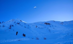 Skitour Öfenspitze - Abfahrt