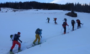 Skitour Althaus - Aufstieg Reiterstube