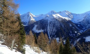 Skitour Althausscharte - bei der Gliefenalm