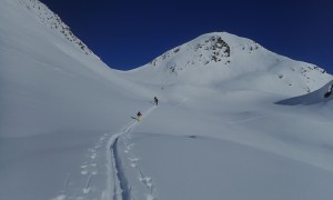 Skitour Althaus - Aufstieg, kurz vor dem Ziel