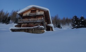 Skitour Althaus - bei der Brandalm