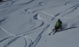 Skitour Althaus - Abfahrt zur Reiterstube