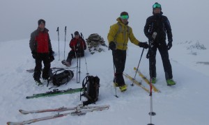 Skitour Hochstein - Gipfelsieg