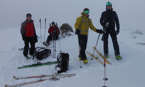 Tourbild - Skitour Hochstein über Einattal (Osttirol)