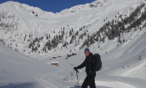 Skitour Hochalmspitze - kurz vor Volkzein