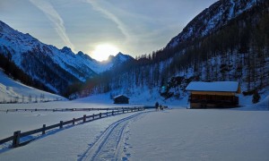 Skitour Hochalmspitze - Zustieg, bei den Lackenkammern