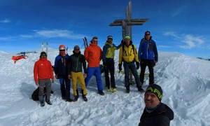 Skitour Hochalmspitze - Gipfelsieg