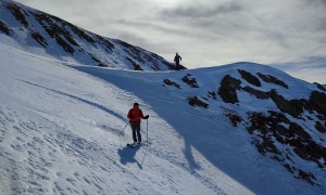 Skitour Hochalmspitze - Abfahrt