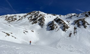 Skitour Hochalmspitze - Abfahrt