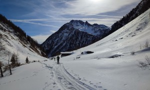 Skitour Hochalmspitze - Rückweg