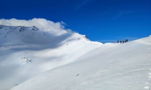 Skitour Marchkinkele - Schlussanstieg