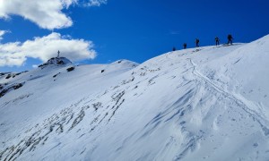 Skitour Marchkinkele - Schlussanstieg