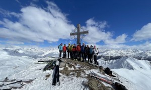 Skitour Marchkinkele - Gipfelsieg