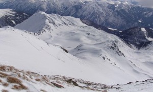 Skitour Gumriaul - Rückblick Schlusshang