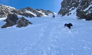 Skitour Regenstein - Abfahrt Westrinne