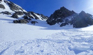 Skitour Regenstein - Abfahrt Westrinne