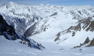 Skitour Regenstein - Abfahrt Westrinne