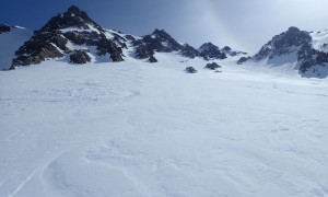 Skitour Regenstein - Abfahrt Westrinne