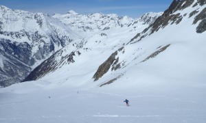 Skitour Regenstein - Abfahrt