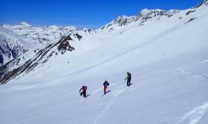 Skitour Regenstein - Abfahrt