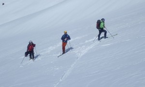 Skitour Regenstein - Abfahrt