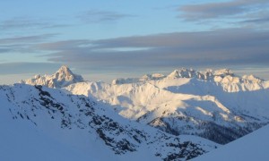 Skitour Hochstein & Hochgrabe - Aufstieg Rotes Ginggele