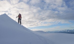 Skitour Hochstein & Hochgrabe - Gipfelgrat zum Hochstein