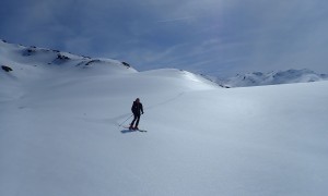 Skitour Degenhorn - Abfahrt