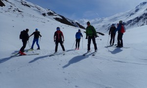 Skitour Degenhorn - Abfahrt