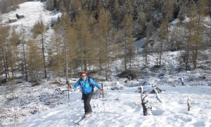 Skitour Nördliches Talletschartel - Aufstieg