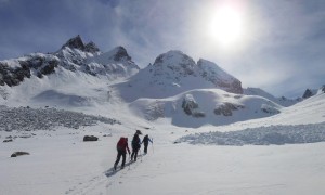 Skitour Nördliches Talletschartel - Aufstieg