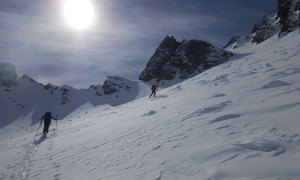 Skitour Nördliches Talletschartel - Aufstieg