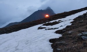 Bergtour Sommerwand-Köpfl - Anzünden, Blick zum Rappler