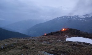 Bergtour Sommerwand-Köpfl - Anzünden