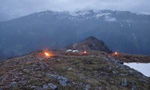 Bergtour Sommerwand-Köpfl - Anzünden