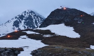 Bergtour Sommerwand-Köpfl - Anzünden, Blick zum Gölbner und Sommerwand-Köpfl