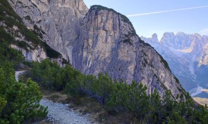 Bergtour Monte Piano, Piana - Aufstieg