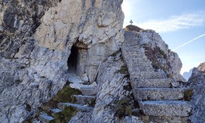 Bergtour Monte Piano, Piana - Stollen oder Stiege?