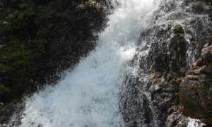 Bergtour Obstans - Wasserfall