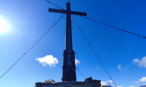 Bergtour Sillianer Hütte - beim Heimkehrerkreuz