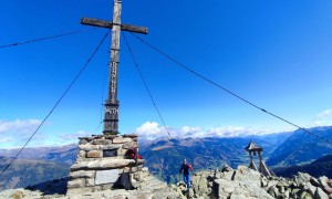 Bergtour Sillianer Hütte - beim Heimkehrerkreuz