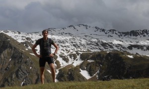 Herz-Ass Biketour - Schrentenbachboden mit Altschnee der Hochgrabe