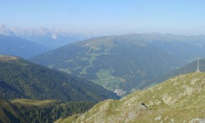 Bergtour Gumriaul - Blick ins Tal